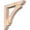 Ekena Millwork Imperial Slat Smooth Bracket w/ Offset Brace, Douglas Fir, 7 1/2"W x 44"D x 44"H BKT0806X44X44IMP06SDF - alternate 1